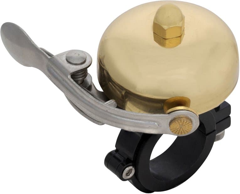 Lunivo Fahrradklingel Messing - groß Gold Modell 2024