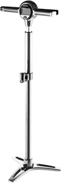 Crankbrothers Klic Standpumpe, digitales Manometer Silber Modell 2026