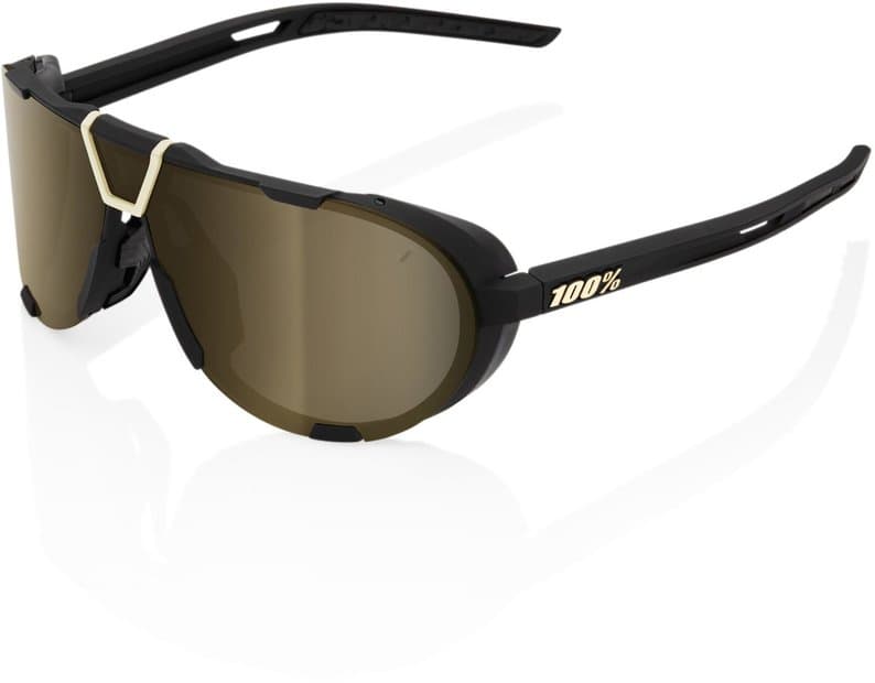100 Percent Westcraft Soft Tact Black / Soft Gold Mirror Lens Schwarz Modell 2025
