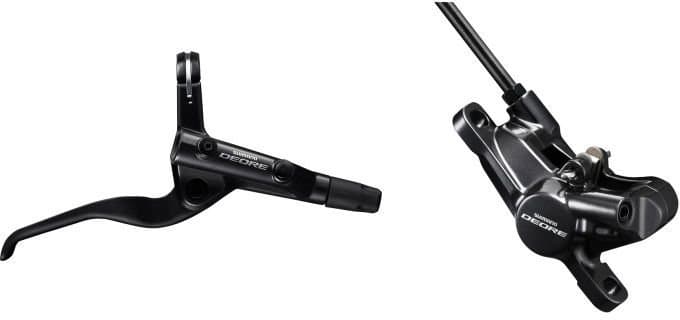 SHIMANO DISC-BRAKE HR.DEORE T6000 Scheibenbremse - hydraulische Hinterrad-Scheibenbremse