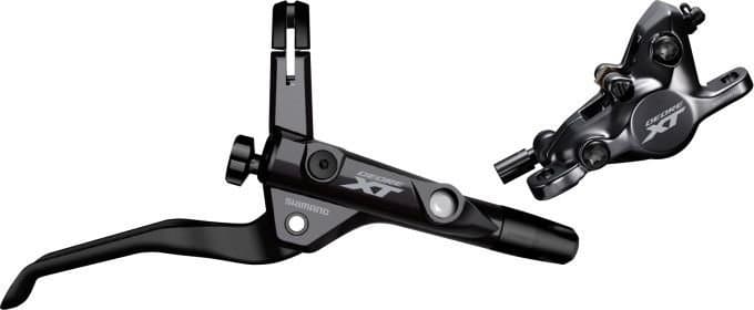 SHIMANO Scheibenbremse DEORE XT T8100/M8100 HR - hydraulisch, hinten, ca. 608 g