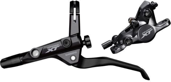 Shimano Scheibenbremsen-Kit Deore XT T8100/M8100 Schwarz Modell 2024