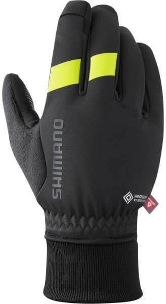 Shimano Windstopper Primaloft Langfinger Handschuhe Schwarz Modell 2025