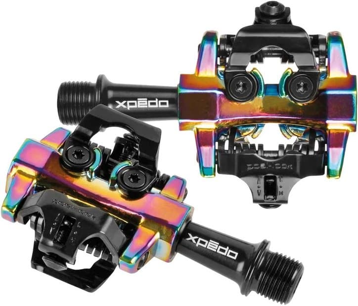 Xpedo Pedal Clipless CXR oilslick 9/16 Zoll XMF10AC