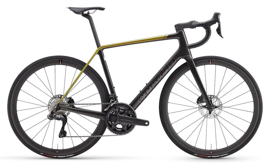 Cervelo R5 - Ultegra Di2 Schwarz Modell Aktion