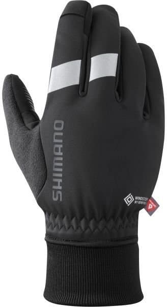 Shimano Windstopper Primaloft Langfinger Handschuhe Schwarz Modell 2025