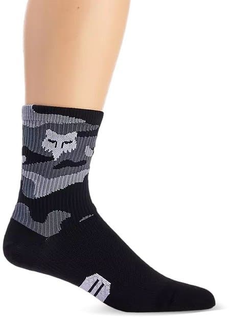 Fox 6"" Ranger Socken Schwarz Modell 2025
