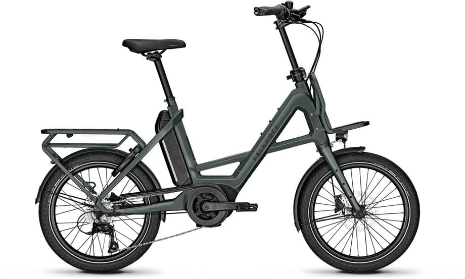 Kalkhoff ENDEAVOUR C+ MOVE 20in Compact ONESIZE techgreen glossy - komfortables Trekking-E-Bike mit 625Wh
