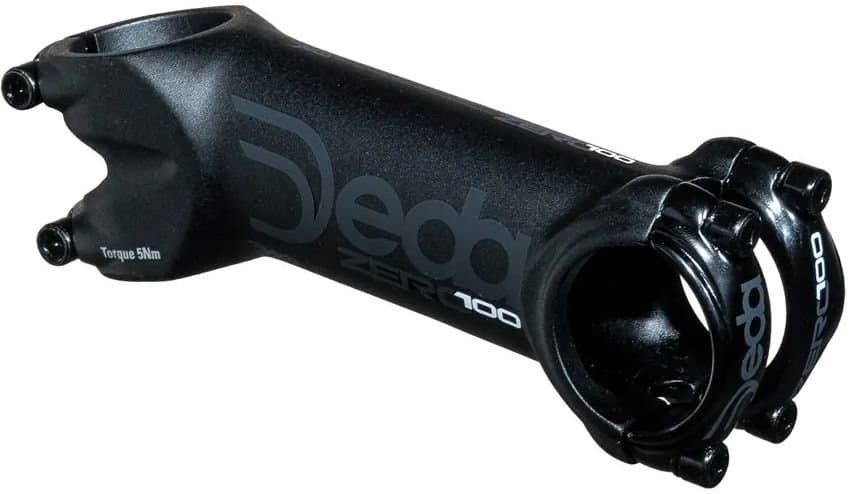 DEDA Zero100 Performance Alu Rennrad Vorbau 1 1/8""/31,7mm/-8° Schwarz Modell 2025