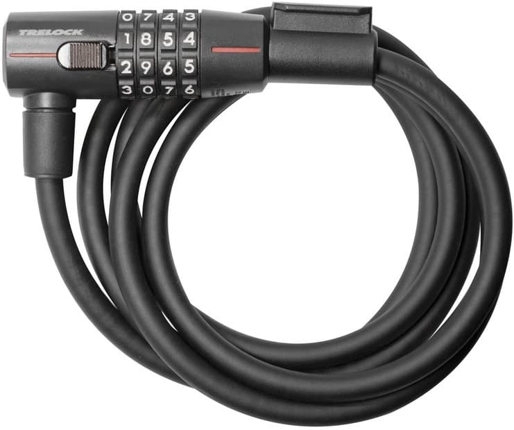Trelock SK 415 180/15 Code Kabelschloss Schwarz Modell 2025