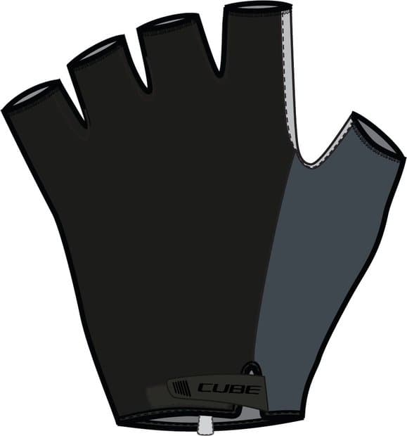 Cube ROOKIE Race Kurzfinger Handschuhe Schwarz Modell 2026