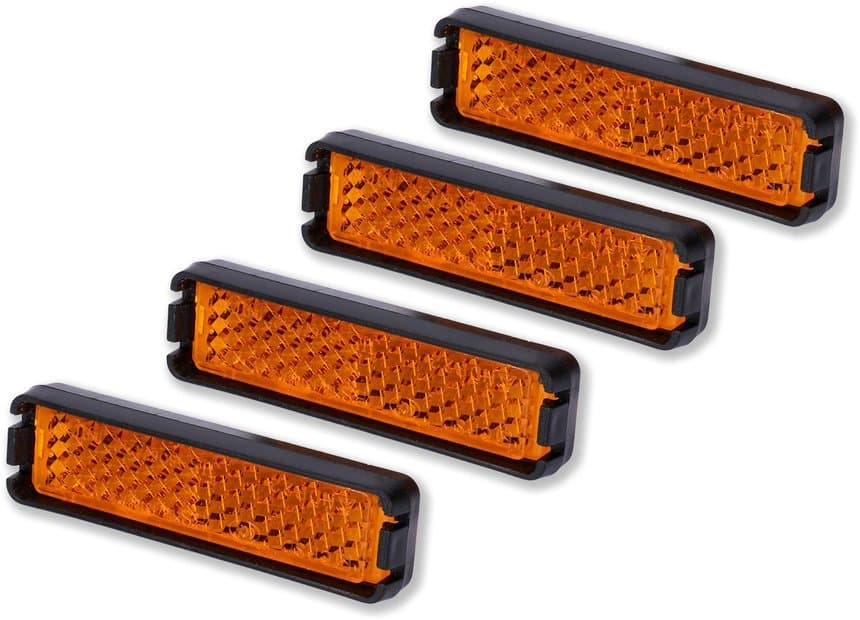 Cube ACID Pedalreflektor Set Orange Modell 2026