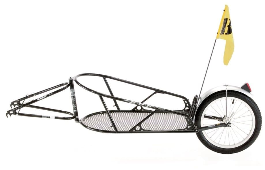 Croozer Bob YAK Lastenanhänger ohne Tasche 26 Zoll Schwarz Modell 2024