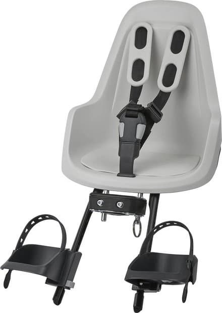 Bobike One Mini Kindersitz - Rahmenmontage vorn Weiß Modell 2025