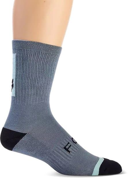 Fox 8"" Defend Socken Blau Modell Aktion