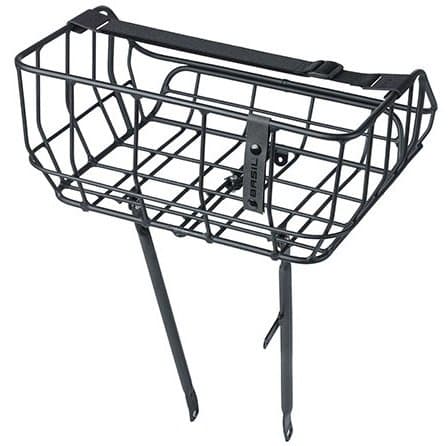 Basil Vorderradkorb Portland, weitmaschig Schwarz Modell 2025
