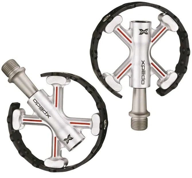 Xpedo TVRS 6 Pedale Schwarz Modell 2025