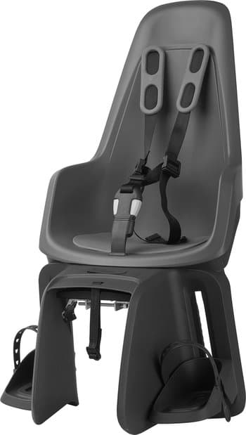 Bobike One Maxi Kindersitz - Gepäckträgermontage Grau Modell 2025
