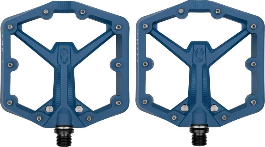 Crankbrothers Stamp 1 Gen 2 Large Plattform-Pedale Blau Modell 2026