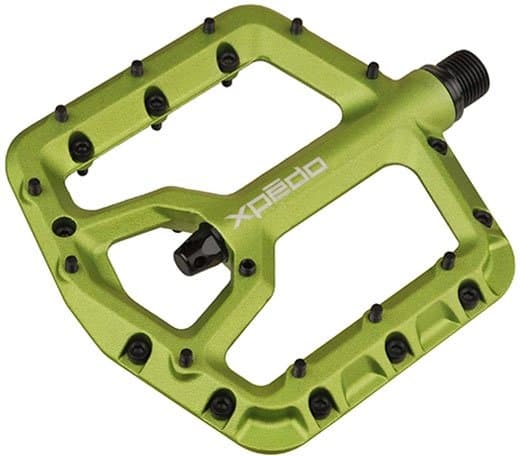 Xpedo Trident Plattform Pedale Grün Modell 2025