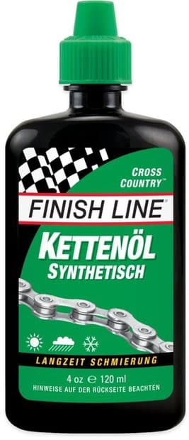 Finish Line Cross Country Ketten Öl - 120ml Grün Modell 2026