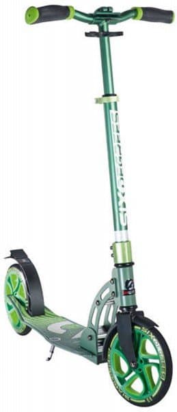 Six Degrees Aluminium Scooter 205 mm Grün Modell 2024