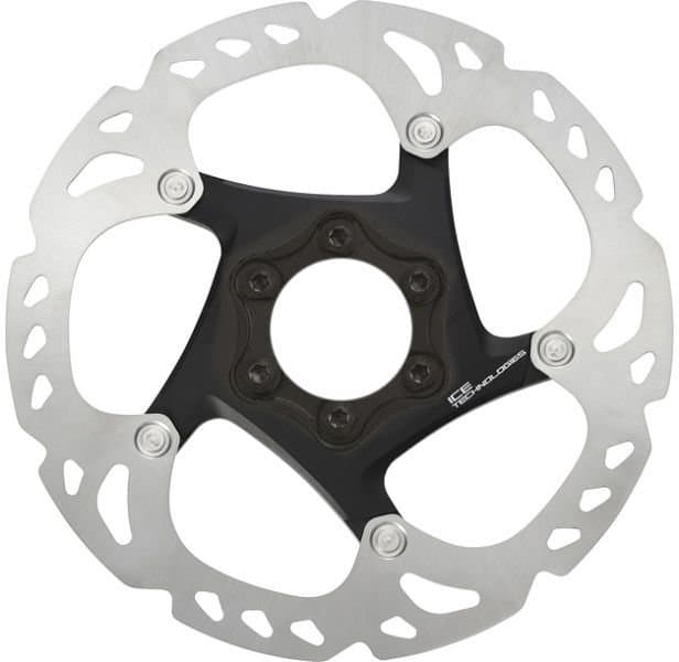 SHIMANO Bremsscheibe RT86 160mm 6-Loch - Ice Technologies für konstante Bremsleistung