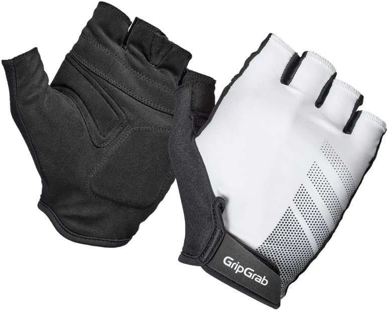 GRIPGRAB Ride RC Lite Padded Kurzfinger Handschuhe Weiß Modell 2026
