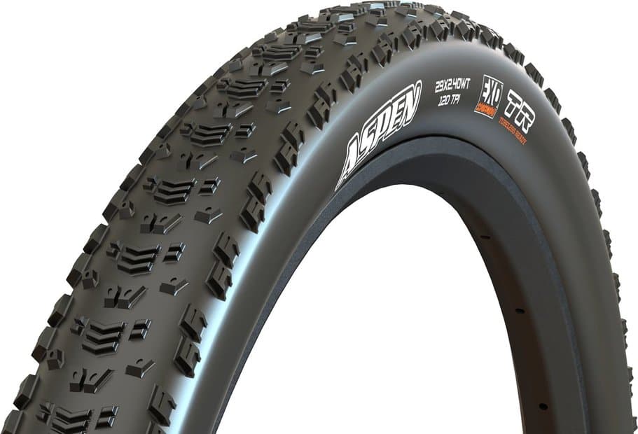 Maxxis Aspen 29x2.25 EXO TR MaxxSpeed ONE70 Team Schwarz Modell 2025