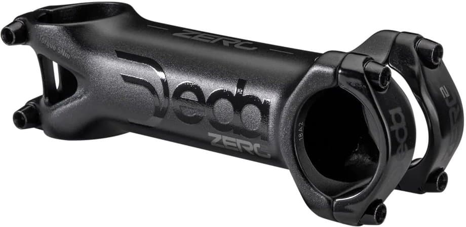 DEDA Zero2 Aluminium Rennrad Vorbau 1 1/8""/31,7mm/-7° Schwarz Modell 2025