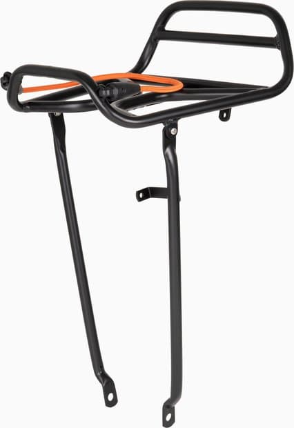 AtranVelo Vorderrad Transportgepäckträger Cargo City Schwarz Modell 2025