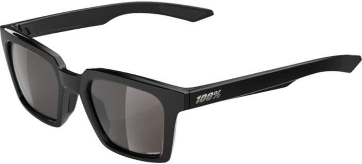 100 Percent Erba Polished Black - HiPER Crimson Silver Lens Schwarz Modell 2025