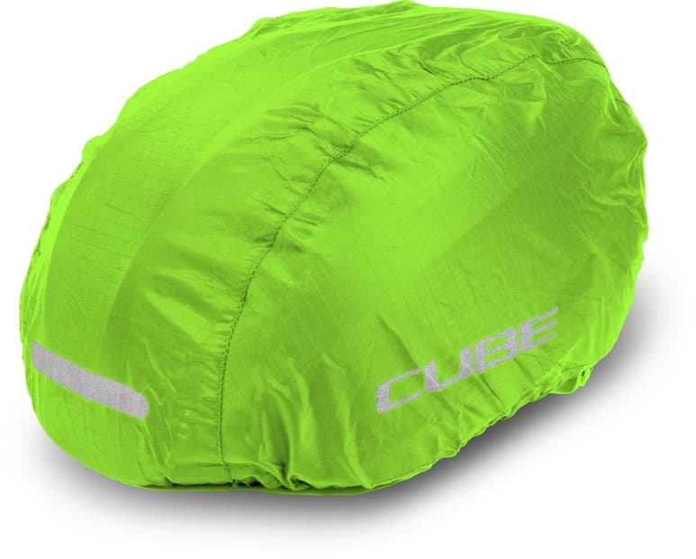 Cube Helm Regenüberzug Grün Modell 2026