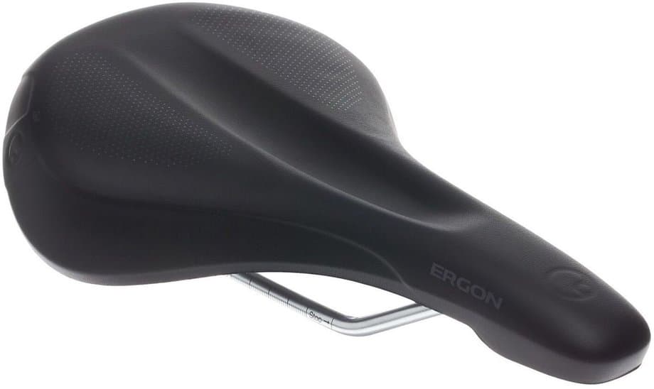 Ergon SFC3 Gel Sattel Schwarz Modell Aktion
