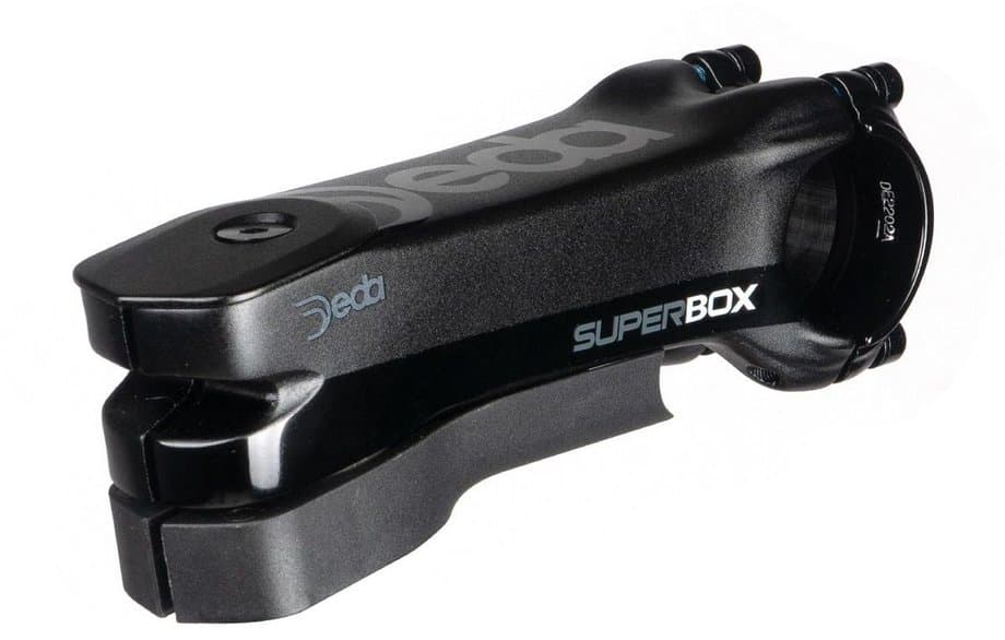 DEDA Superbox DCR Aluminium Rennrad Vorbau 1 1/8""/31,7mm/-8° Schwarz Modell 2025