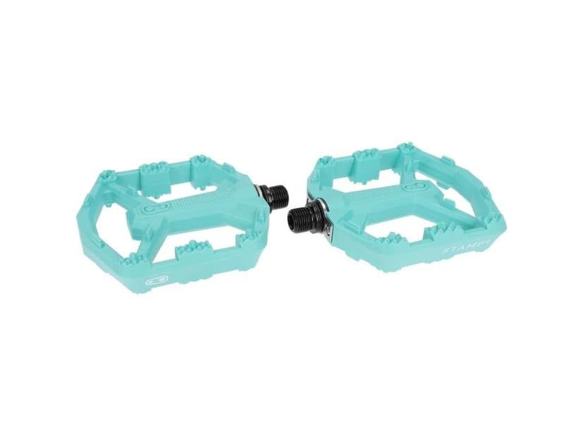 Crankbrothers Stamp 0 Small Plattform-Pedal Türkis Modell 2026