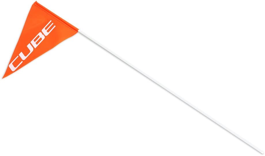 Cube Sicherheitswimpel Kinder Fahrradanhänger Double CMPT Orange Modell 2025