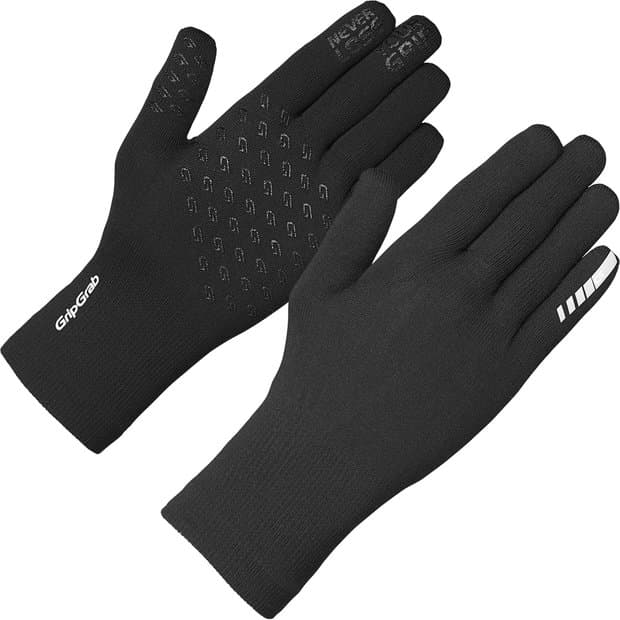 GRIPGRAB Waterproof Knitted Winter Langfinger Handschuhe Schwarz Modell 2026