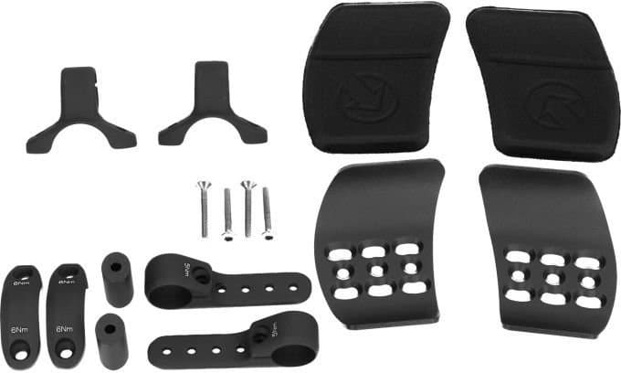 PRO Alu Armauflage für Missile AL Lenkeraufsatz - einstellbar Schwarz Modell 2025