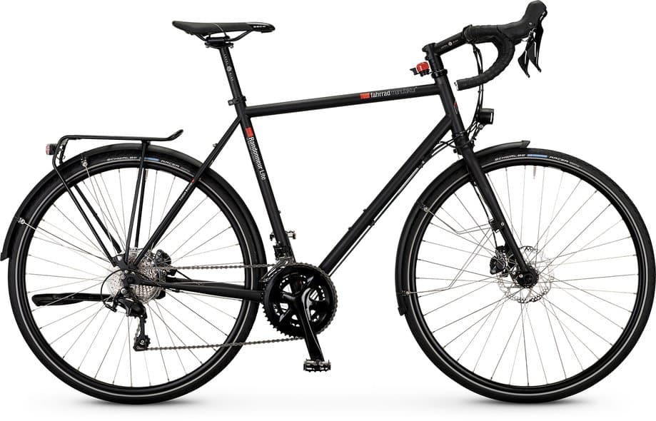 VSF Fahrradmanufaktur T-Randonneur Lite Schwarz Modell 2025
