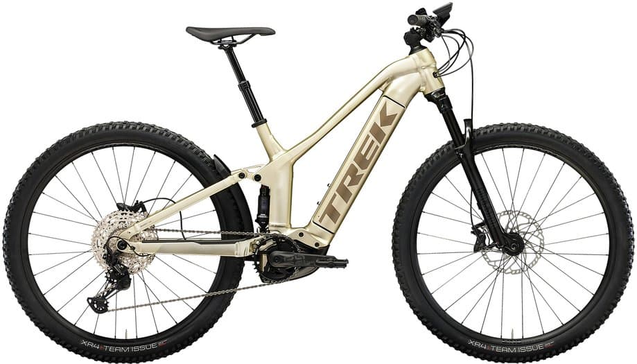 Trek Powerfly FS 7 Gen 3 Beige Modell Aktion