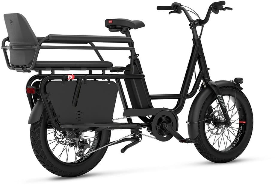 Benno Bikes RemiDemi XL 9D CX EVO 2 + Family Package Schwarz Modell 2026