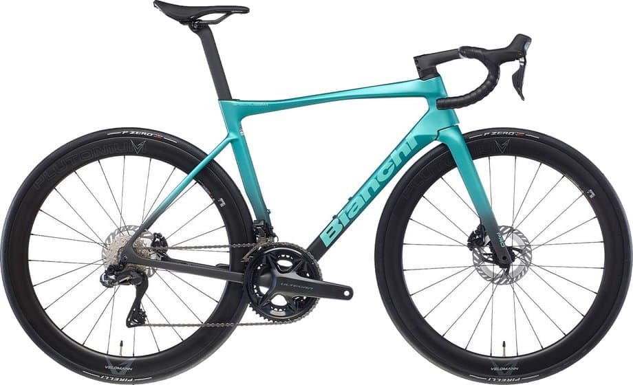 Bianchi Specialissima Pro - Ultegra Di2 - 4iiii PowerMeter Blau Modell 2026
