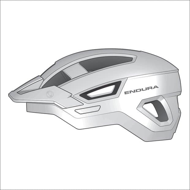 Endura Hummvee Helm Weiß Modell 2026
