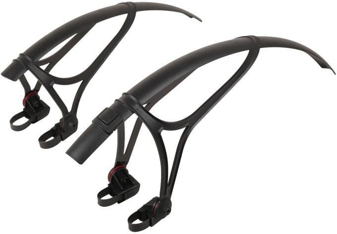 Zéfal Schutzblech Set Shield R35 35 mm - schlanker Rennrad-Spritzschutz mit Klettband