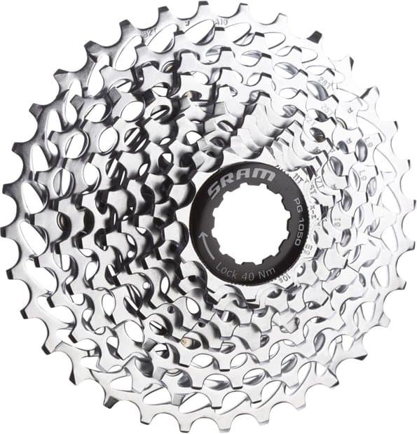 SRAM Kassette PG-1050 11-36T, 10-fach Silber Modell 2024