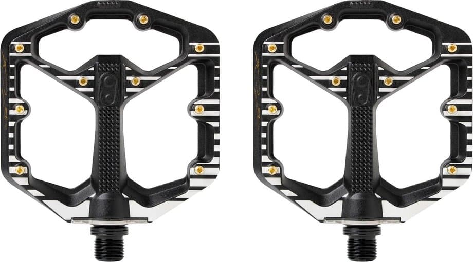 Crankbrothers Stamp 7 Large Plattform-Pedale Fabio Wibmer Signature Ed. Schwarz Modell 2026