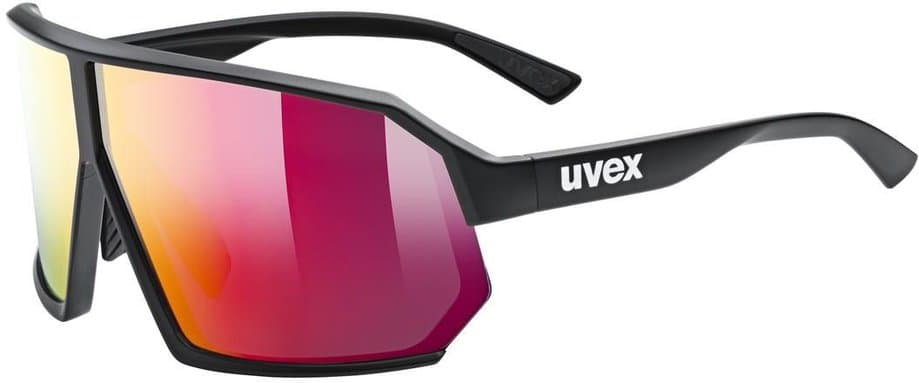 Uvex Sportstyle 237 Black Matt / Mirror Red Schwarz Modell 2026