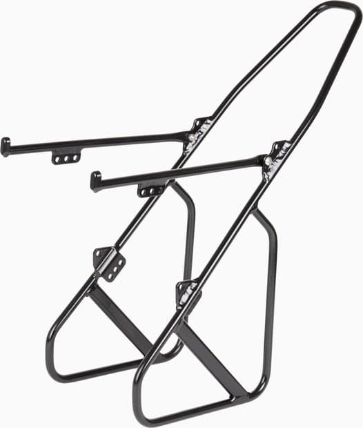 AtranVelo Lowrider Explorer Gepäckträger vorn Schwarz Modell 2025