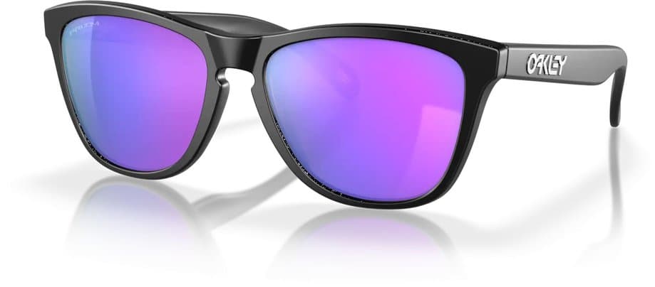 Oakley Frogskins Matte Black/Prizm Violet Schwarz Modell 2025